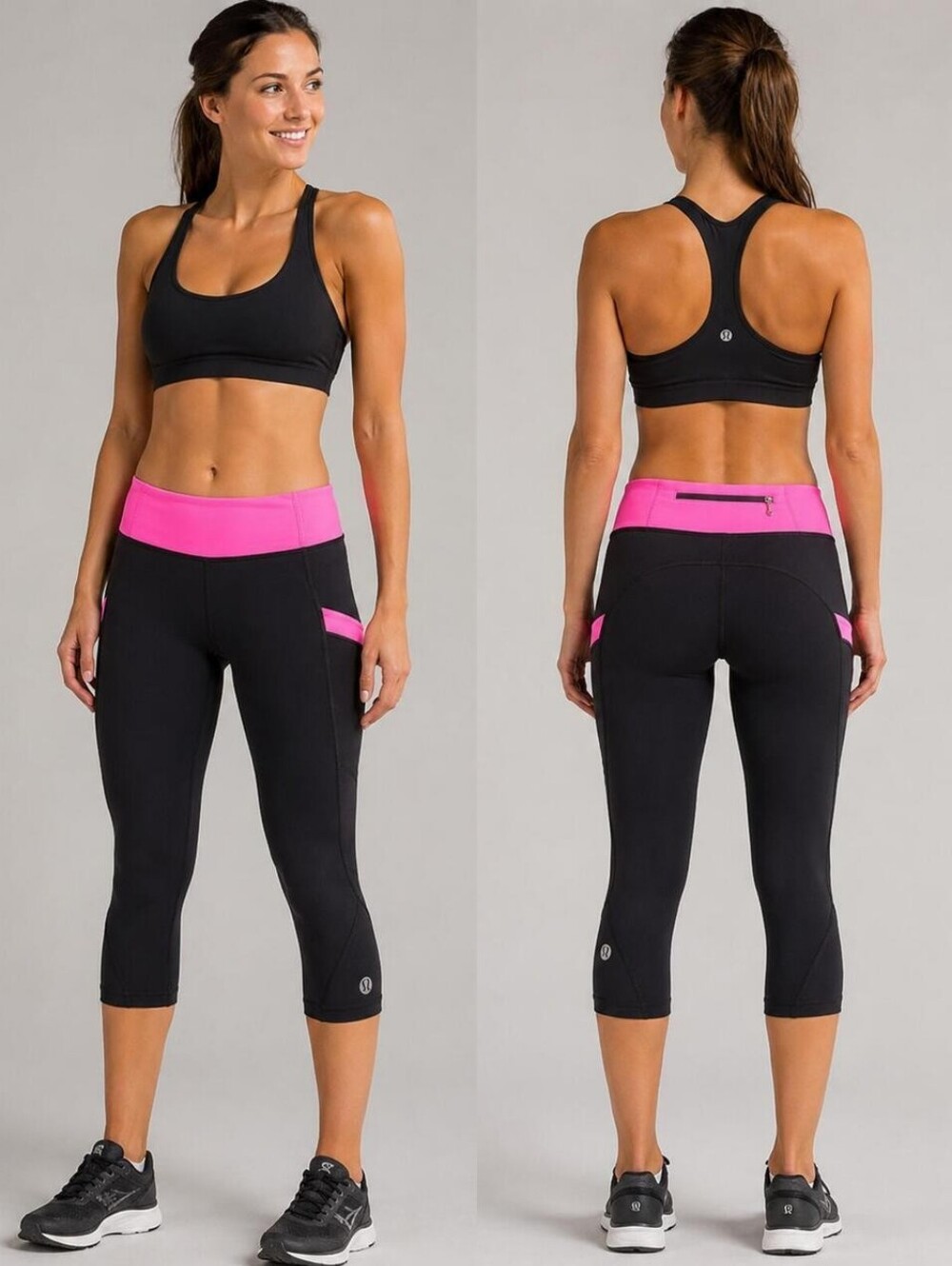 Lululemon Cropped Running Leggings